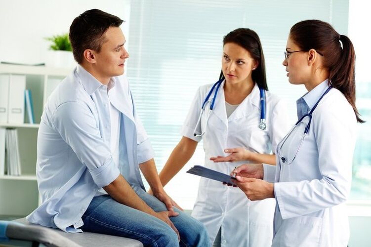 consultation with a doctor for prostatitis