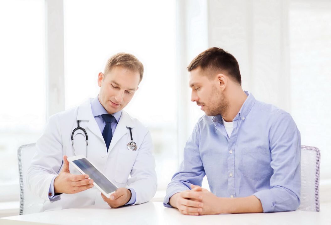 medical consultation for prostatitis