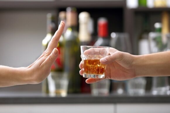Alcohol refusal as a way to prevent prostatitis